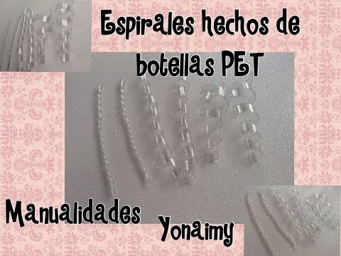 ESPIRALES HECHOS CON BOTELLAS RECICLABLES PET - UCrWG1Gl5QoXt05SW9ub2T9w
