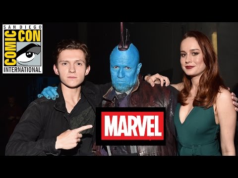 Marvel Comic-Con Footage Breakdown! Brie Larson is Captain Marvel! Spider-Man! Guardians Vol. 2! - UCOpcACMWblDls9Z6GERVi1A