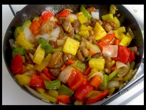 Como hacer pollo agridulce - sweet and sour chicken - UCIRNADSE7zTt6_MshDlnZSA