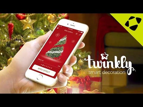 Twinkly Smart Christmas Tree LED Lights - Create Amazing Lighting Animations from your Smartphone - UCS9OE6KeXQ54nSMqhRx0_EQ