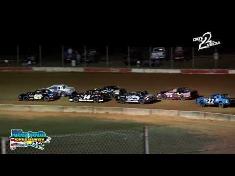 Deep South Speedway Weekly Features June 2 / 3 2023 - dirt track racing video image
