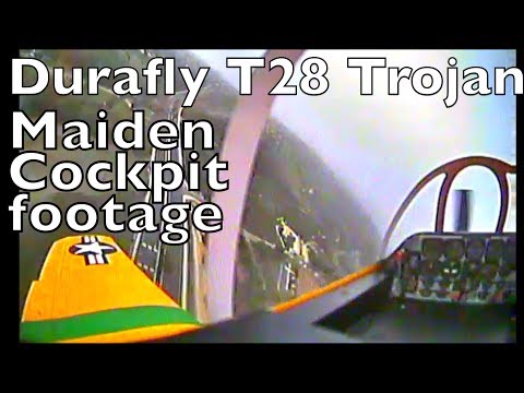 Durafly T28 Trojan Cockpit FPV Footage and Thoughts - UCTa02ZJeR5PwNZK5Ls3EQGQ