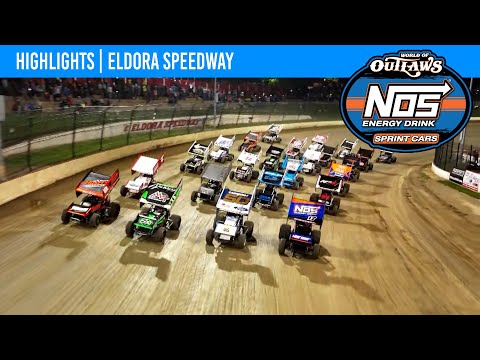 World of Outlaws NOS Energy Drink Sprint Cars | Eldora Speedway | May 3rd, 2024 | HIGHLIGHTS - dirt track racing video image