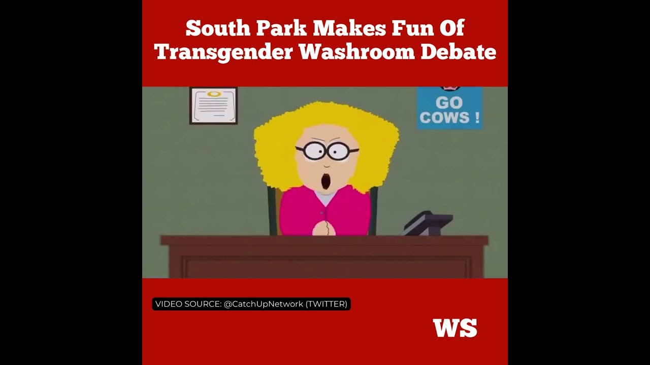 South Park makes fun of transgender washroom debate