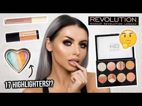 TESTING NEW REVOLUTION MAKEUP / FULL FACE + FIRST IMPRESSIONS! HOT OR NOT!? - UCeOYFSJpQT27y3V6faZNC2g