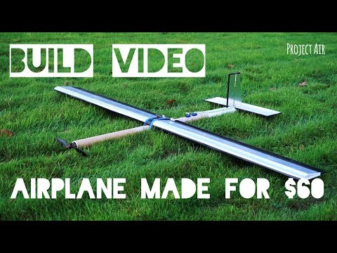 DIY RC Plane SCRATCH BUILD for $60 (using CARDBOARD tubes) - UCPCw5ycqW0fme1BdvNqOxbw