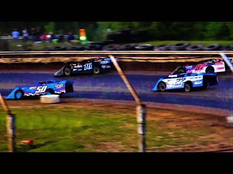 6-18-22 Late Model Feature Thunderbird Raceway - dirt track racing video image