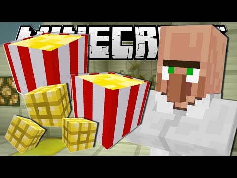 Minecraft | MOVIE NIGHT SNACKS!! (Popcorn Machine) | Custom Command - UCS5Oz6CHmeoF7vSad0qqXfw