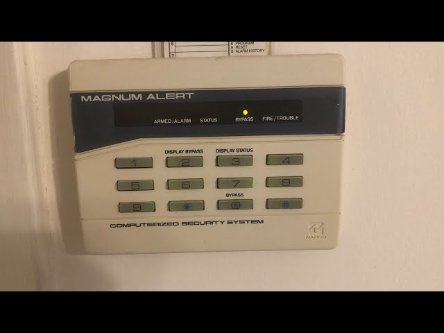How to Reset a Napco Alarm System