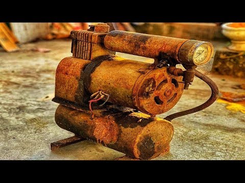 Restoration Compressor machine very antique | Restore  push air rusty - UCFNc6JujTtkIyuZskIeNEGg