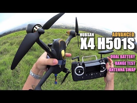 HUBSAN X4 H501S ADVANCED - Part 2 - [Dual Battery Mod / Antenna Swap / Range Test] - UCVQWy-DTLpRqnuA17WZkjRQ