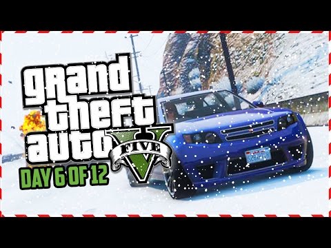 GTA 5 Funny Moments - EPIC Frosty Jumps, Stunts & Races! (Day 6 of 12) (GTA 5 Christmas Special) - UC2wKfjlioOCLP4xQMOWNcgg