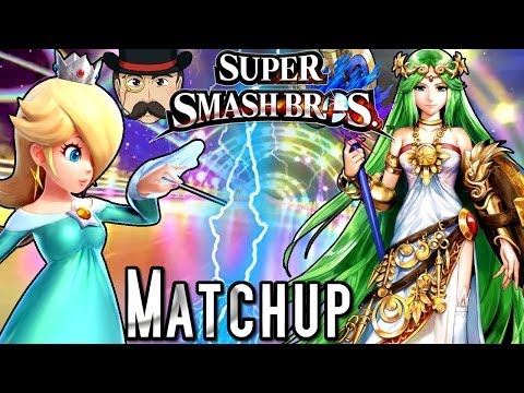 Super Smash Bros 4 PALUTENA vs ROSALINA Matchup! - UChnz1eAo9SfuDfqFZt1KFtA