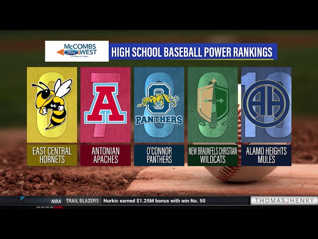 High School Baseball Texas Rankings