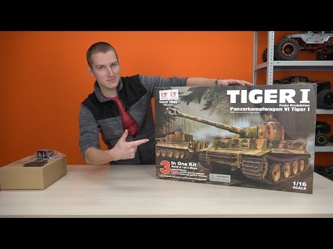 Собери сам танк своей мечты! ... Р/у танк Taigen German Tiger I KIT - UCvsV75oPdrYFH7fj-6Mk2wg