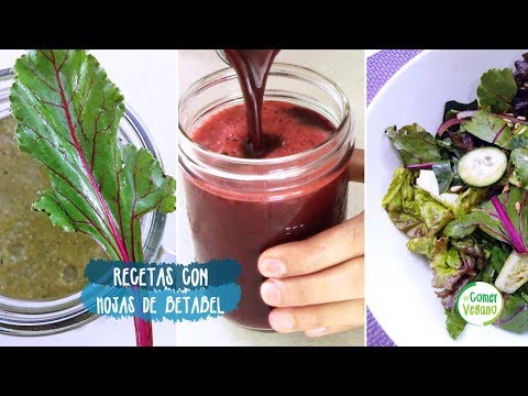 3 RECETAS CON HOJAS DE BETABEL/REMOLACHA | Comer Vegano - UC_XE7-_GigBlY_s4N1__Jsw