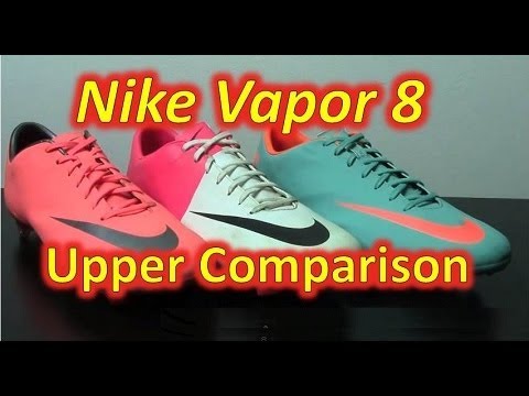 Nike Mercurial Vapor VIII Upper Comparison - Mango vs Clash vs ACC - UCUU3lMXc6iDrQw4eZen8COQ