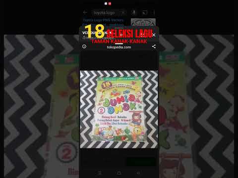 VCD KARAOKE : (ORIGINAL) - 18 SELEKSI LAGU TAMAN KANAK-KANAK