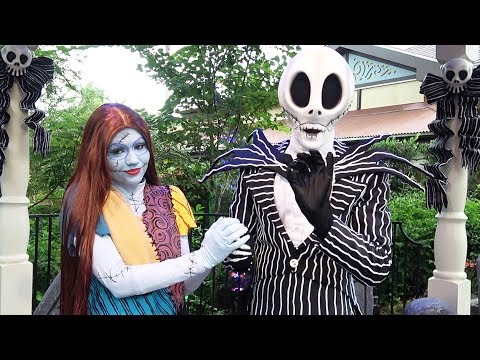 Jack Skellington & Sally Meet & Greet at Mickey's Not So Scary Halloween Party 2017, Magic Kingdom - UCe-gHr2O_LP7t0YJYHZQZlg