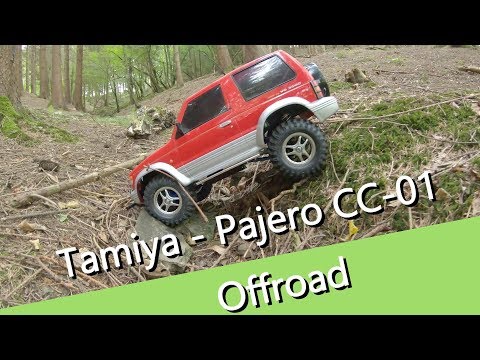 Tamiya - Mitsubishi Pajero CC-01 mit  Tuning Offroadtestfahrt im Wald - UCNWVhopT5VjgRdDspxW2IYQ