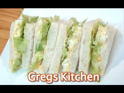 EGG AND LETTUCE SANDWICH -  EGG SALAD How To - Greg's Kitchen - UCGXHiIMcPZ9IQNwmJOv12dQ