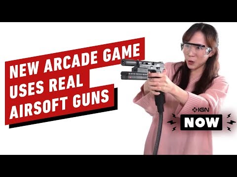 New Arcade Game Uses Real Airsoft BB Guns - IGN Now - UCKy1dAqELo0zrOtPkf0eTMw