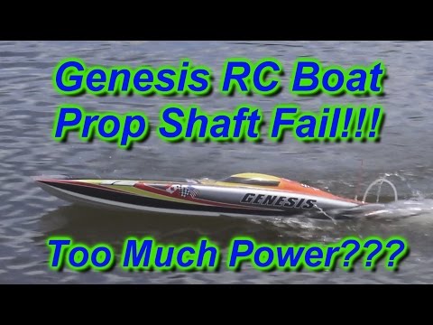 Genesis RC Boat Prop Shaft Fail! - UC9uKDdjgSEY10uj5laRz1WQ