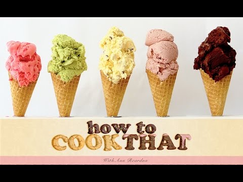 Ice Cream Recipes HOW TO COOK THAT Ann Reardon starburst chocolate - UCsP7Bpw36J666Fct5M8u-ZA