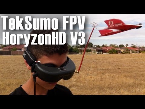 TekSumo FPV with HoryzonHD V3 from FoxtechFPV - Thomas' First low level flight - UCOT48Yf56XBpT5WitpnFVrQ