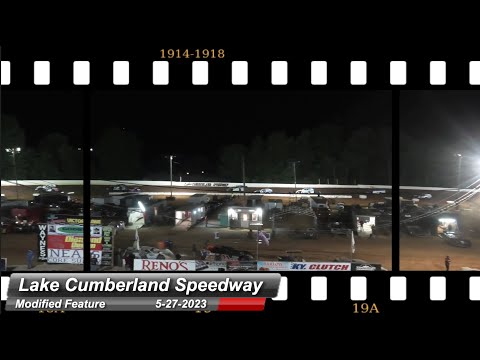 Lake Cumberland Speedway - Modified Feature - 5/27/2023 - dirt track racing video image