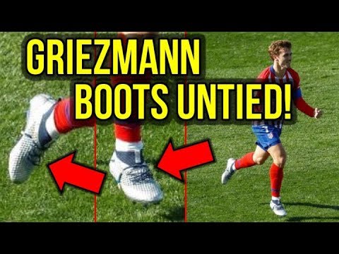 WHY GRIEZMANN DOESN'T TIE HIS FOOTBALL BOOTS!? - UCUU3lMXc6iDrQw4eZen8COQ