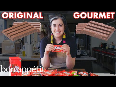 Pastry Chef Attempts To Make Gourmet Kit Kats | Gourmet Makes | Bon Appétit - UCbpMy0Fg74eXXkvxJrtEn3w