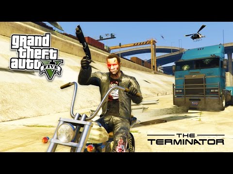 GTA 5 PC Mods - PLAY AS THE TERMINATOR MOD! GTA 5 Terminator Mod Gameplay! (GTA 5 Mods Gameplay) - UC2wKfjlioOCLP4xQMOWNcgg