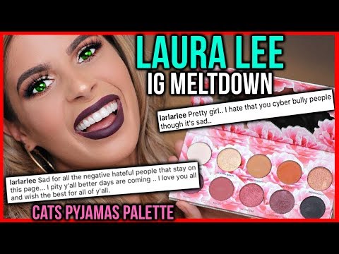 LAURA LEE COMES FOR GIRL OVER EYESHADOW PALETTE CRITIQUE | Cat's Pyjamas makeup