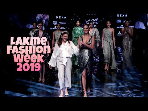 Video - Bollywood Fashion - Esha Gupta Ramp Walk at Lakme Fashion Week 2019 #India