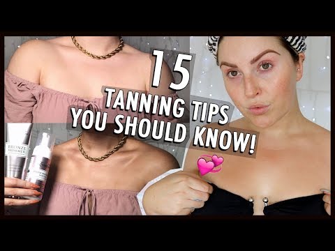 15 FAKE TAN TIPS YOU NEED TO KNOW! ⚠️ Glowing, NATURAL Tan! Shaaanxo - UCMpOz2KEfkSdd5JeIJh_fxw