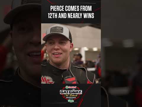 🦌🎅 Pierce describes a mechanical issue on his sleigh on last lap #DirtInDecember - dirt track racing video image