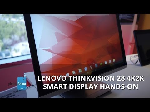 Lenovo ThinkVision 28 4K2K Smart Display hands-on - UCwPRdjbrlqTjWOl7ig9JLHg