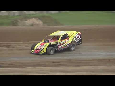 I.M.C.A B-Feature at Crystal Motor Speedway, Michigan on 09-18-2022!! - dirt track racing video image