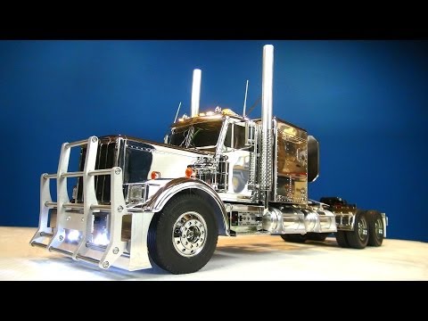 RC ADVENTURES - Tamiya 1/14 RC Chrome King Hauler Semi Truck Futaba MFC-01 6" Stretch - UCxcjVHL-2o3D6Q9esu05a1Q