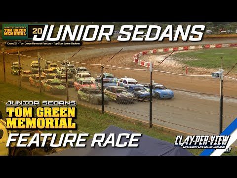 Junior Sedans | Tom Green Top Stars - Ellenbrook - 1st Sept 2024 | Clay-Per-View - dirt track racing video image