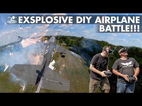 Explosive Battle with Two Giant DIY Airplanes 🔥 - UC9zTuyWffK9ckEz1216noAw