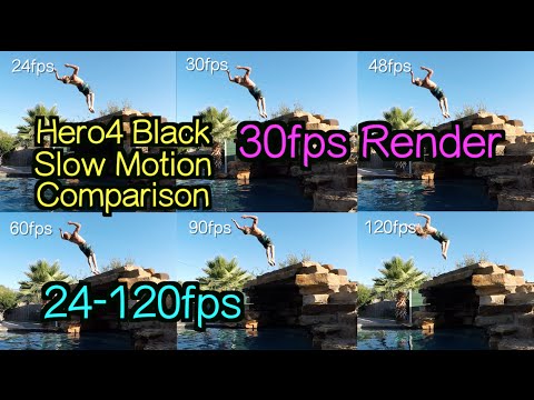 Hero4 Black - Slow Motion Comparison Test ( FPS & % ) 30fps Render - GoPro Tip #409 - UCTs-d2DgyuJVRICivxe2Ktg