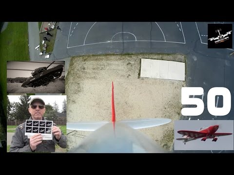 RC VLOG 50 | Commander 4S | UMX Wildcat takes a hit and keeps going | Tank storms the beach - UCKqpeIILaupg-SvrIstn-yA