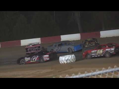 04/02/22 Road Warrior Feature Race - 25 cars in the race - Swainsboro Raceway - dirt track racing video image