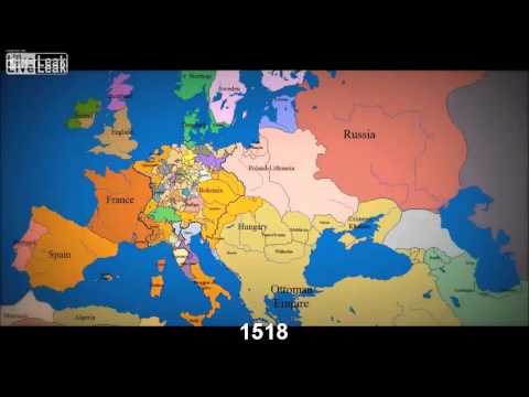 1140 Yılından Günümüze Avrupa Haritasındaki Değişiklikler