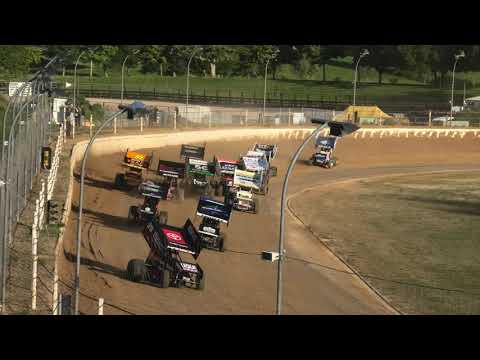 Outlaw Sprintcar Masters  Group A vs C Kihikihi Speedway 25 Nov 2023 - dirt track racing video image