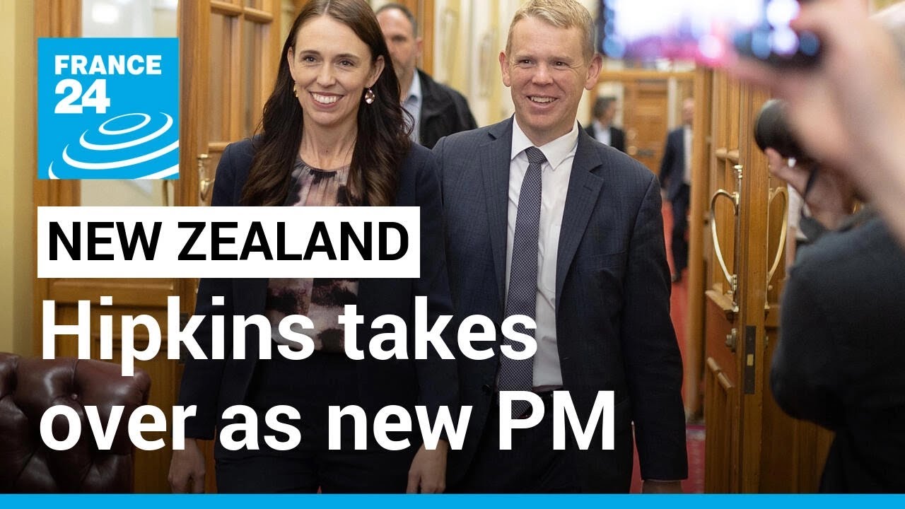 New Zealand’s Jacinda Ardern officially replaced by new PM Chris Hipkins • FRANCE 24 English