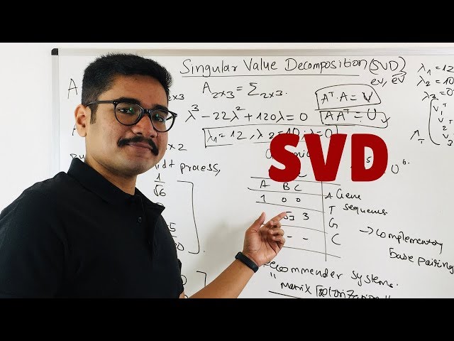 What is SVD in Machine Learning?