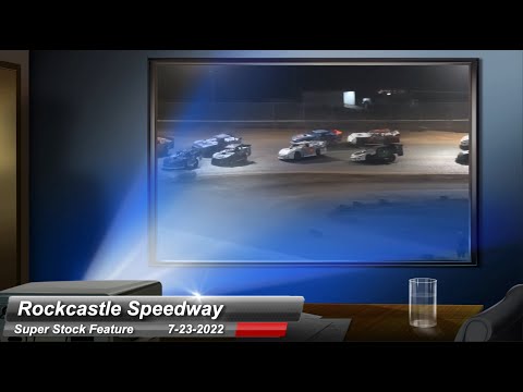 Rockcastle Speedway - Super Stock Feature - 7/23/2022 - dirt track racing video image